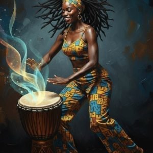 African drummer