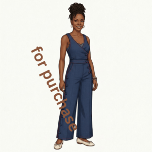 Dark Blue Jumpsuit
